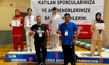 WUSHU KUNG FU SANDA -TAOLU TÜRKİYE  ŞAMPİYONASINDA NİZİP GÜCÜ SPOR KULÜBÜ'NÜN BÜYÜK BAŞARISI 