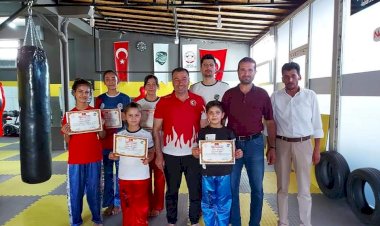 Nizip Gücü Spor Kulübü Şampiyonlara Teşekkür Belgesi