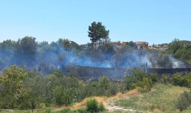 Nizip'te Zergil Mahallesinde Yine Yangın