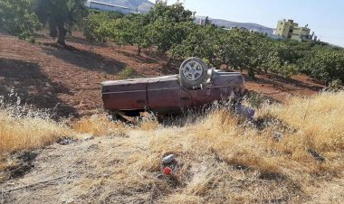 Karkamış yolunda kaza 4 yaralı