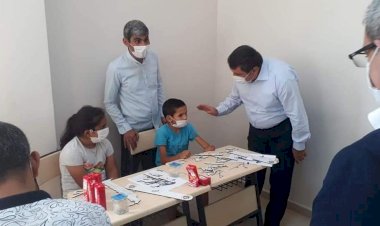 Kaymakam Şahin, Engelsiz Yaşam Merkezini Ziyaret Etti