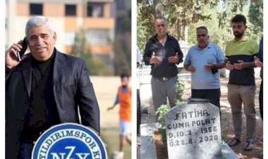 Hayatını Futbola adayan Merhum Cuma Polat, Mezarı Başında Anıldı