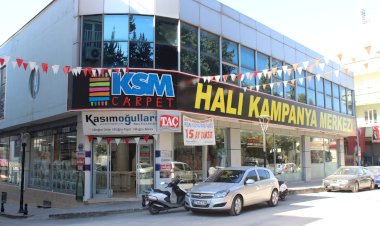 KSM CARPET HALI VE PERDE MAĞAZASINDA KAMPANYA