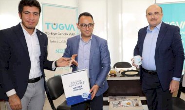 Kaymakam Çağlar ve Başkan Sarı'dan Ziyaretler