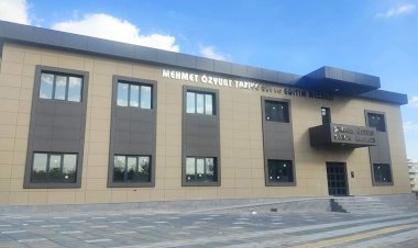 Mehmet Özyurt, taziye evi ve Süheyla Özyurt Eğitim Merkezi tamamlandı