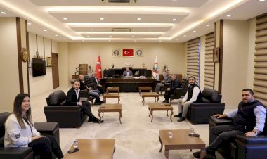 Yıldırım Spor’dan Başkan Sarı’ya ziyaret