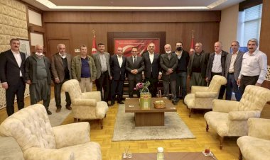 Nizip Ziraat Odasından Kaymakam Çağlar'a Ziyaret