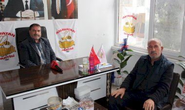 Anap İl Başkan Yardımcısı Akpınar, İlçe Başkanı Tosun’u Ziyaret Etti