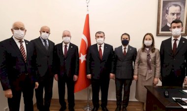 Başkan Sarı’dan Bakan Koca ve Milletvekili Şahin’e teşekkür