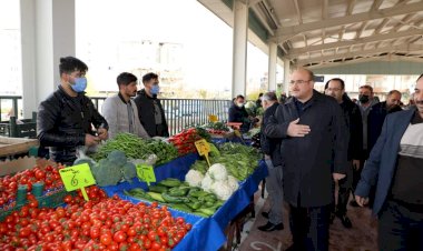 Nizip'te yeni semt pazarı hizmete açıldı