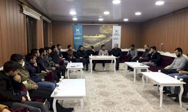 TÜGVA Nizip Temsilciliği Üniversiteli gençlerle buluştu