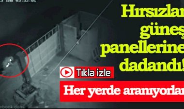 Nizip’te Güneş panelleri hırsızlık girişimi