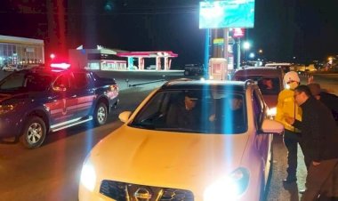 Nizip’te sıkı denetim: Kış lastiksiz ve zincirsiz araçla otoyola girişe izin yok