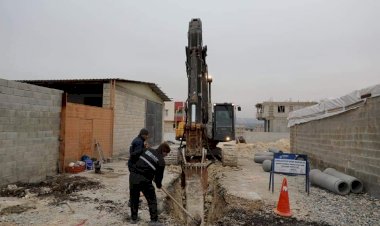 Nizip’te alt yapı çalışmaları hız kesmeden devam ediyor