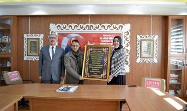 Kaymakam Çağlar'dan Mesleki Eğitim Merkezine Ziyaret