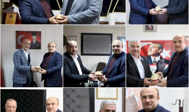 Belediye Başkanı Sarı’dan oda başkanlarına ziyaret 