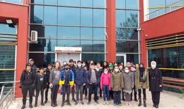 Öğrenciler Kesişme İyi ki Vatsın Eren” Filmini İzledi