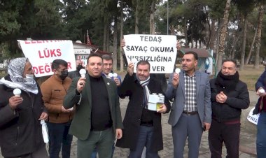 Nizip’te elektrik ve doğalgaz zamlarına tepki