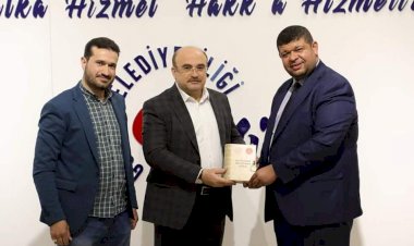 Akçakent İlkokulu ve Ortaokulu’ndan Belediye'ye ziyaret