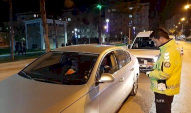 Nizip'te polisten kurallara uymayan sürücülere yönelik denetim