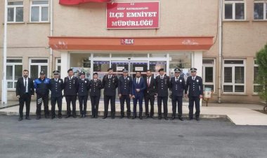 Jandarma Komutanlığından Emniyet Müdürlüğüne Ziyaret