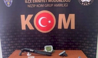 Nizip’te 34 adrese eş zamanlı uyuşturucu operasyonu