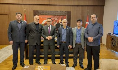 Nizip Ekmekçiler Odasından Kaymakam Çağlar'a Ziyaret Etti