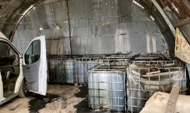 Nizip'te kaçak akaryakıt operasyonu