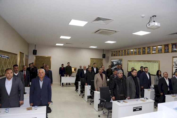 Nizip Belediyesi Meclis Toplantısı yapıldı
