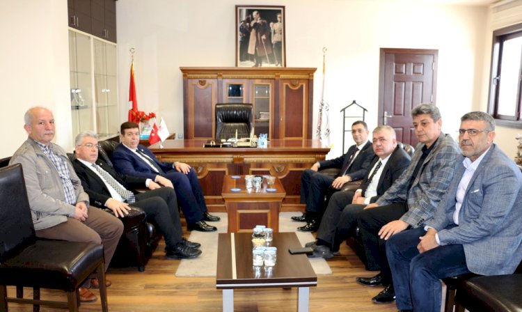 Gaziantep Oda-Borsa Başkanlarından NTO’ ya Taziye Ziyareti