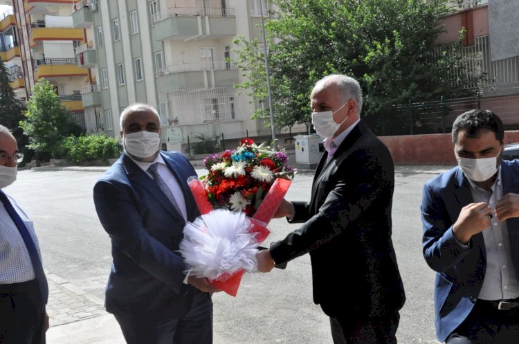 Gaziantep İl Müftüsü Hazırlar, Nizip Müftüsü Çiftçi’ye Ziyaret