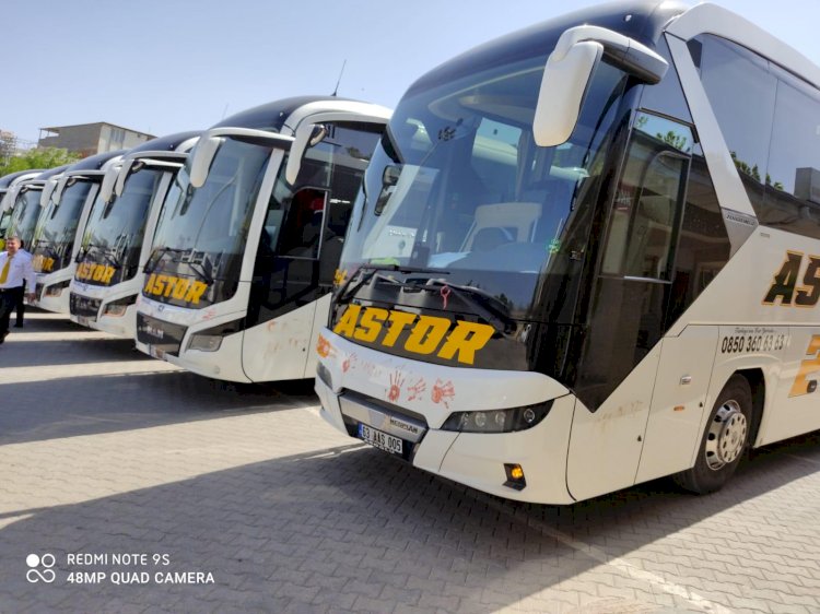 Astor Turizm, filosuna 6 yeni otobüs ekledi