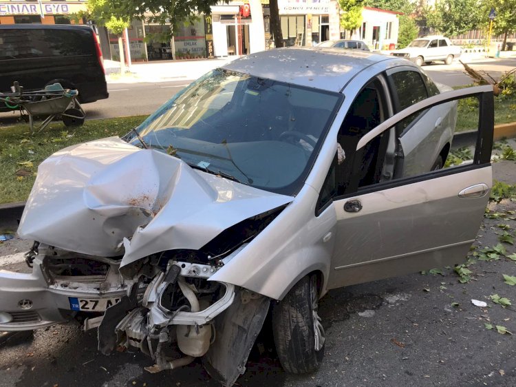 Nizip’te Trafik Kazası ;  1 Yaralı 