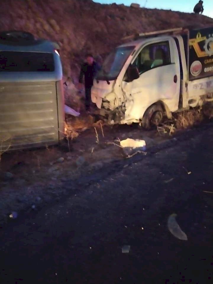 Gaziantep - Nizip karayolunda korkunç kaza: ölü ve yaralılar asfalta savruldular.