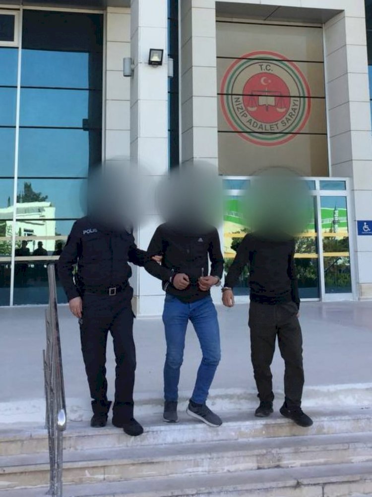 Nizip'te hırsızlık şüphelisi 3 kişi tutuklandı