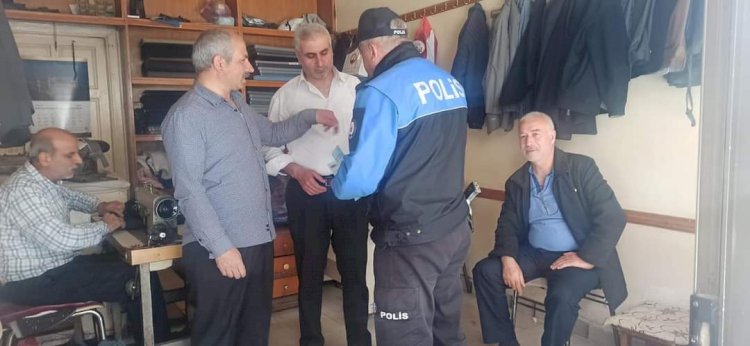 Toplum polisi dolandırıcılık ve hırsızlık konusunda bilgilendirdi