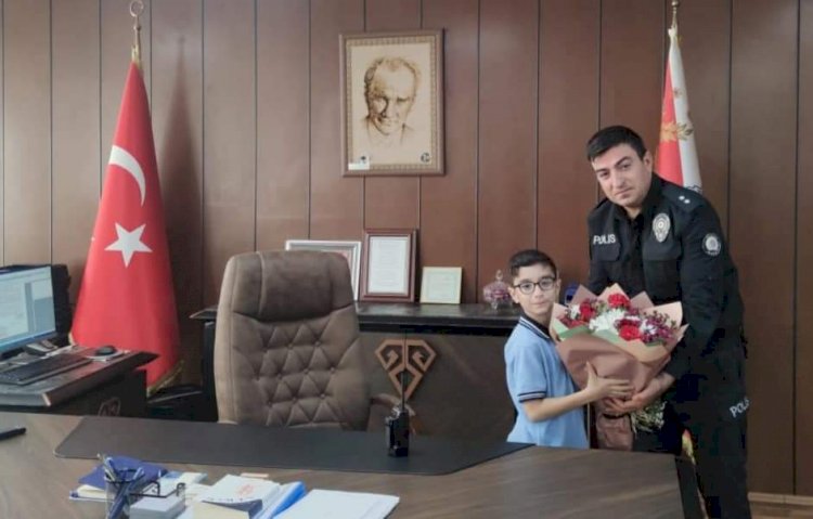 Emniyet Müdürlüğüne 23 Nisan Ziyareti