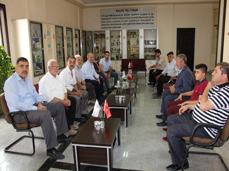 NİZİP TİCARET ODASINDA BAYRAMLAŞMA TÖRENİ 