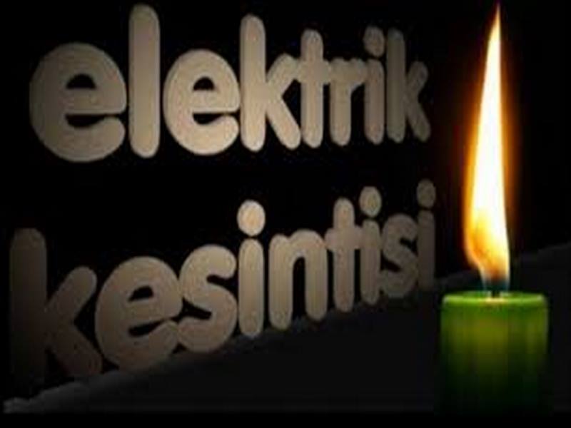 NİZİPTE ELEKTRİK KESİNTİSİ