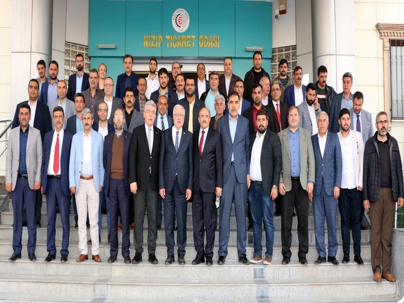 Nizip Belediye Başkan Adayı Mehmet Sarıdan NTO ya Ziyaret