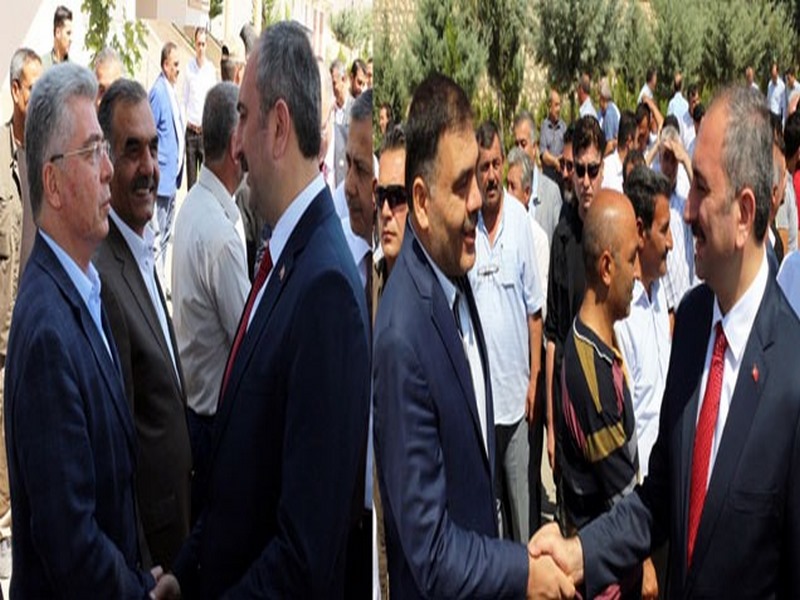 ADALET BAKANI ABDULHAMİT GÜL NİZİP TE