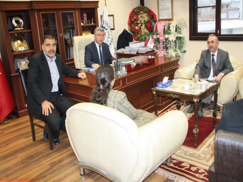 NİZİP VERGİ DAİRESİNDEN NTO YA ZİYARET